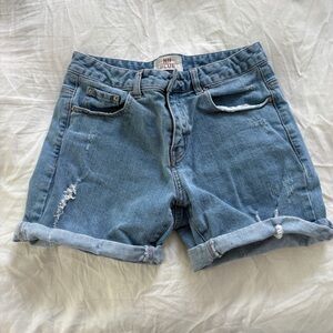 Women's Denim Shorts - Blue